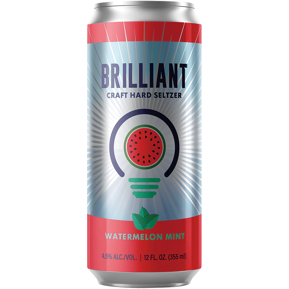 Brilliant Watermelon/Mint Craft Hard Seltzer