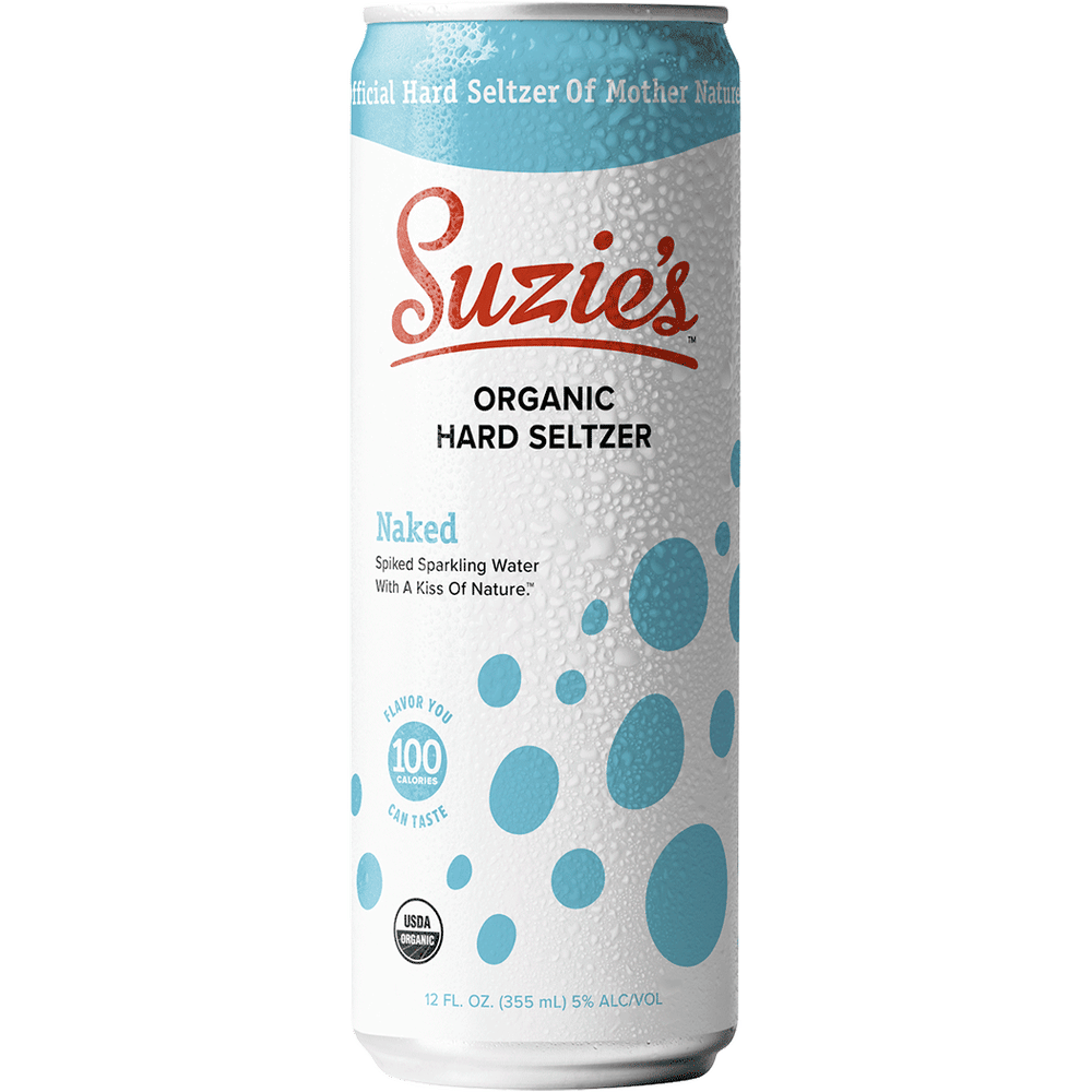 Suzie's Organic Hard Seltzer Naked
