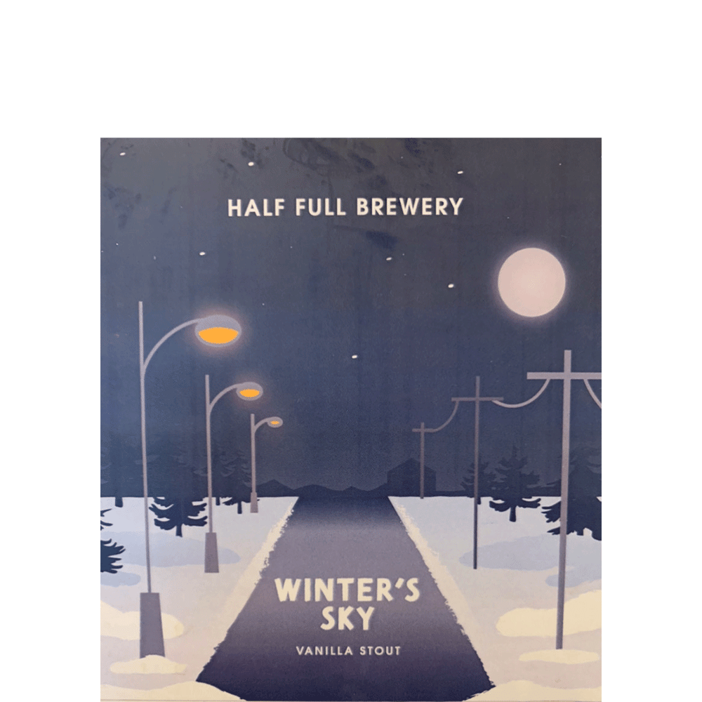 Half Full Winter Sky