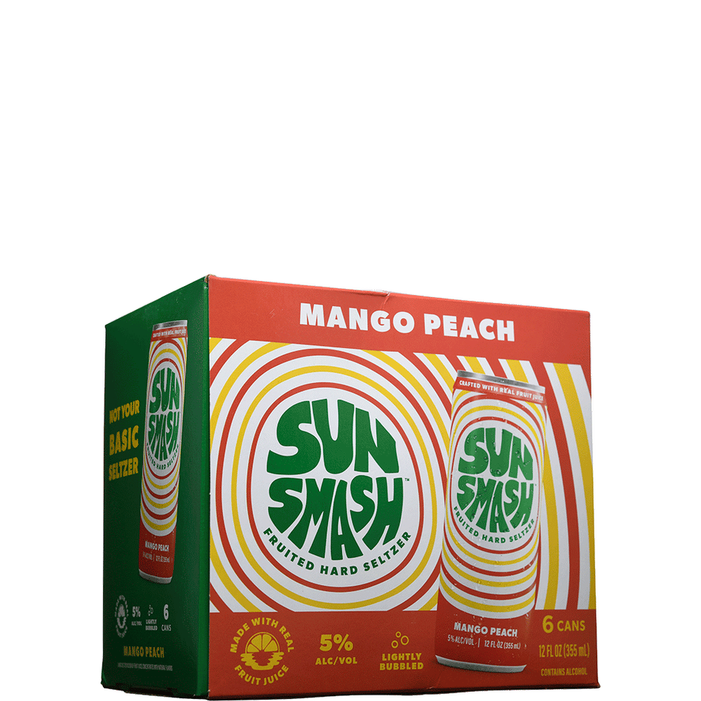 Sun Smash Mango Peach Seltzer