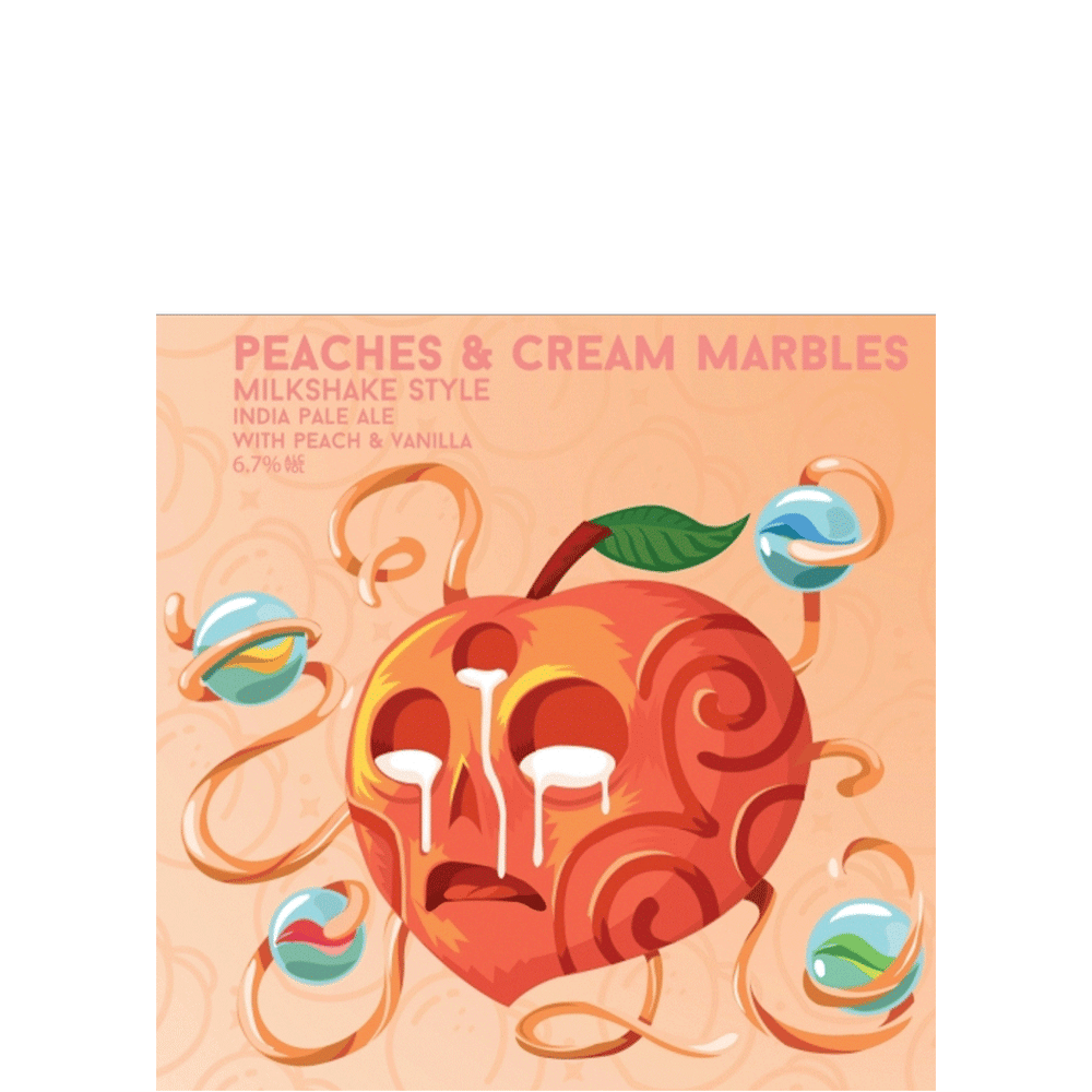 More Peaches and Cream Marbles