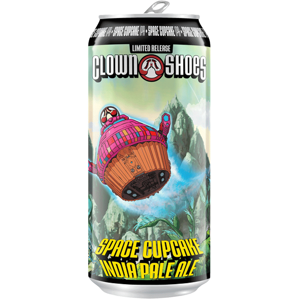 Clown Shoes Space Cupcake