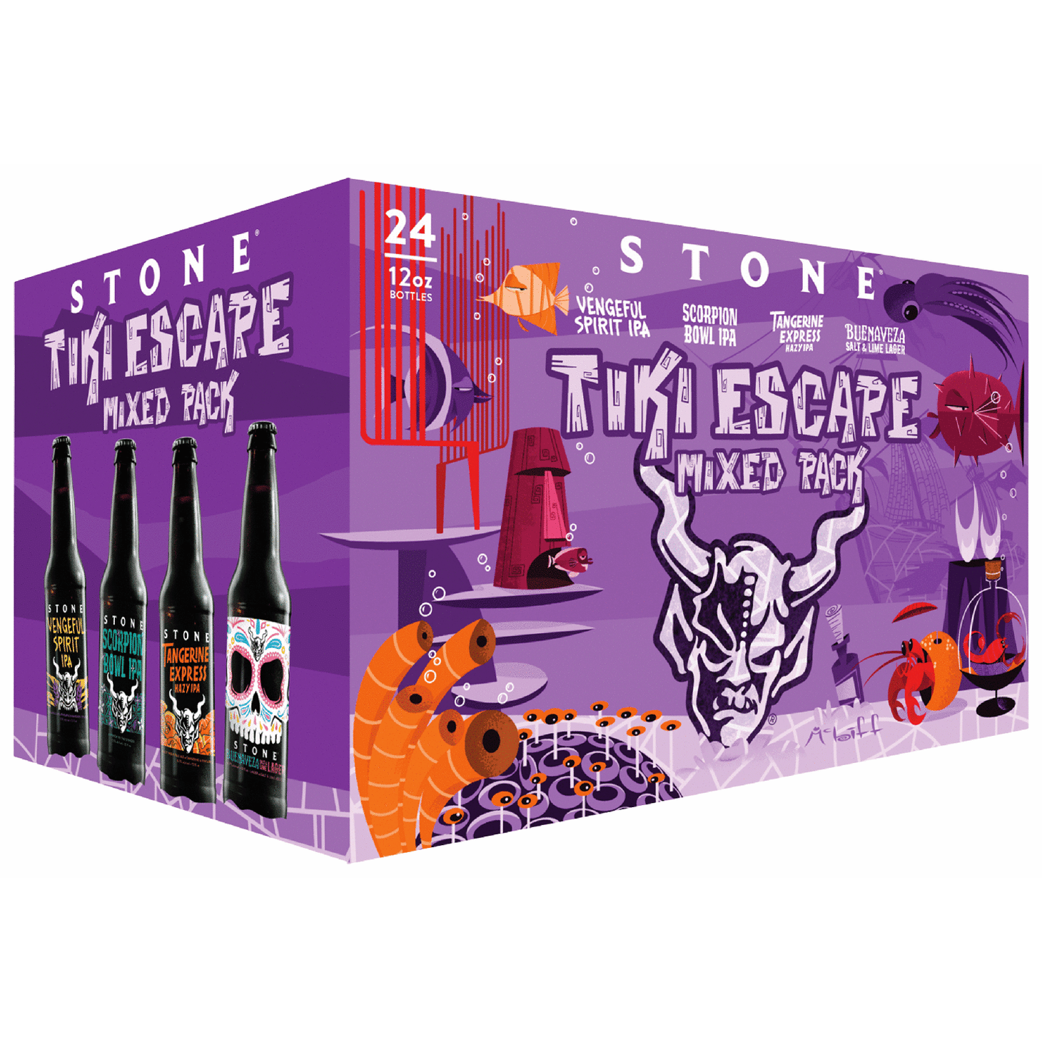 Stone Mixed Pack Tiki