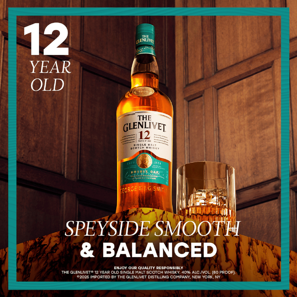 The Glenlivet 12 Year Single Malt Scotch | Total Wine & More