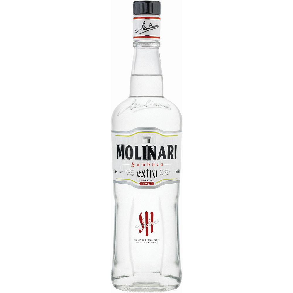 Molinari Extra Sambuca Premium Liqueur 70cl, 40% ABV | Traditional Italian Licor Made With Star Anise | Great For Cocktails And Drinking Neat