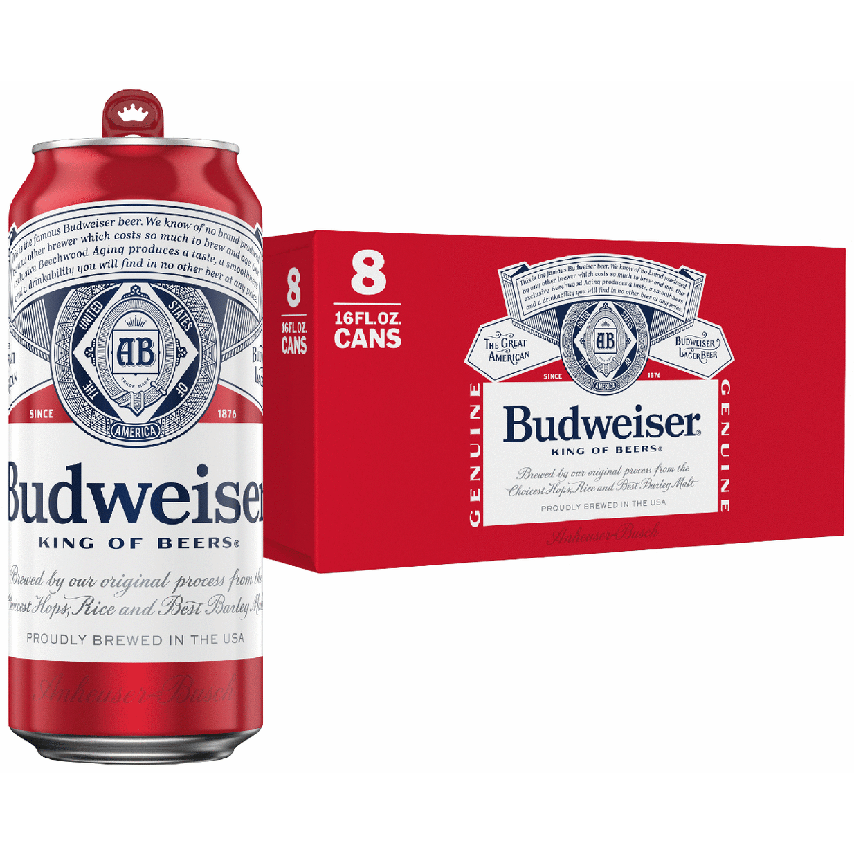 Budweiser American Lager Beer