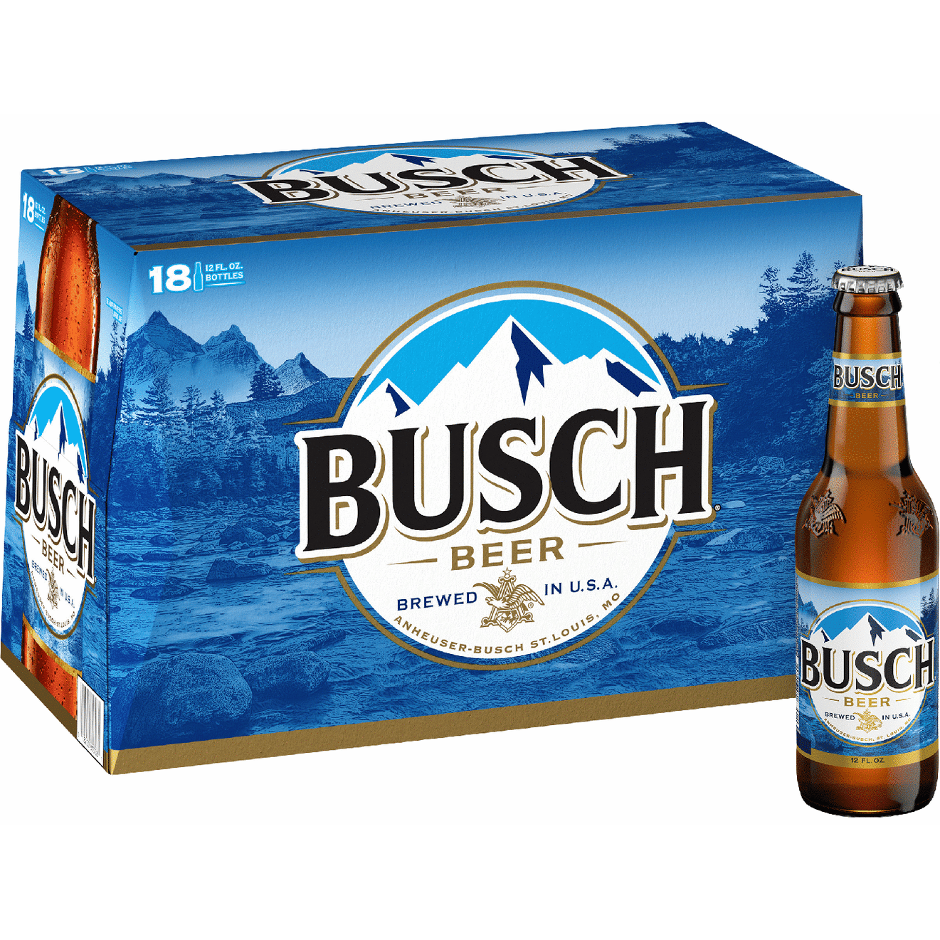 Busch American Lager Beer