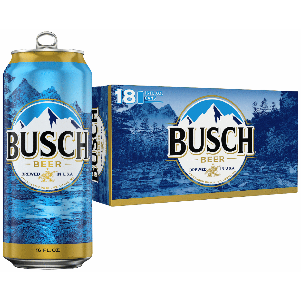 Busch American Lager Beer