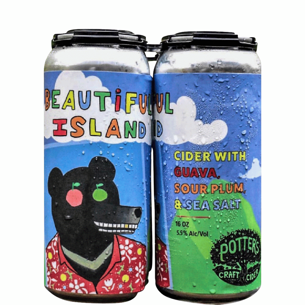 Potter's Beautiful Island Cider