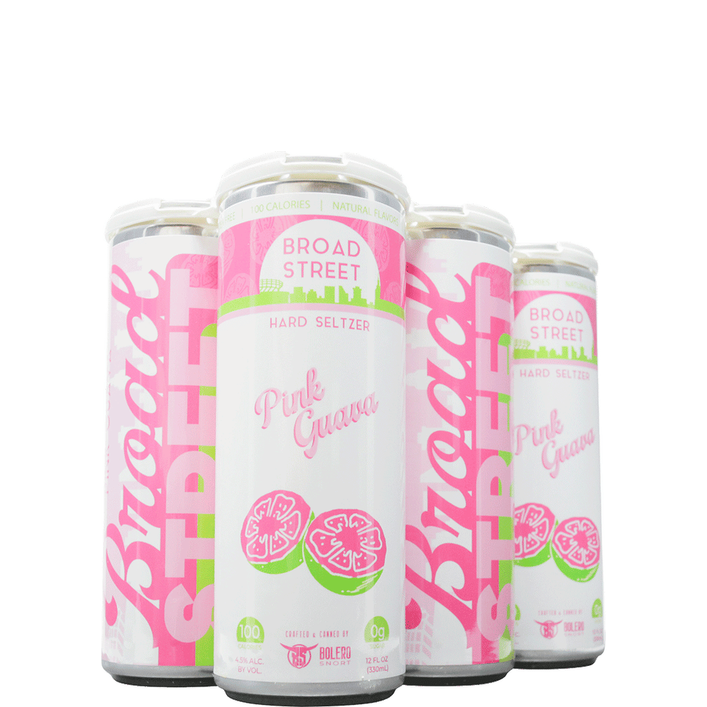 Bolero Snort Broad Street Pink Guava Spiked Seltzer