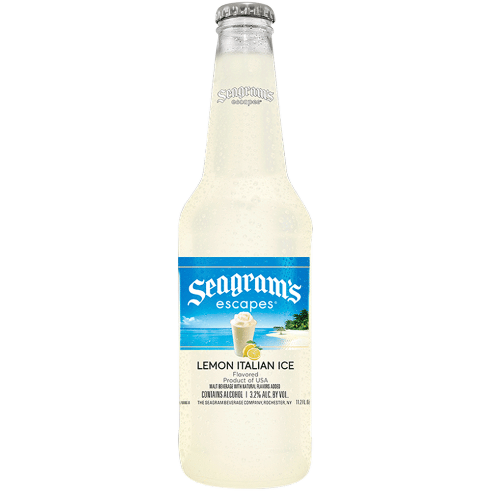 Seagrams Escapes Lemon Italian Ice