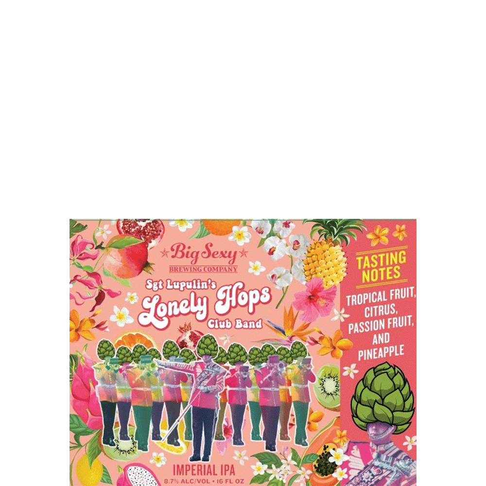 Big Sexy Sgt Lupulins Lonely Hops Club Band