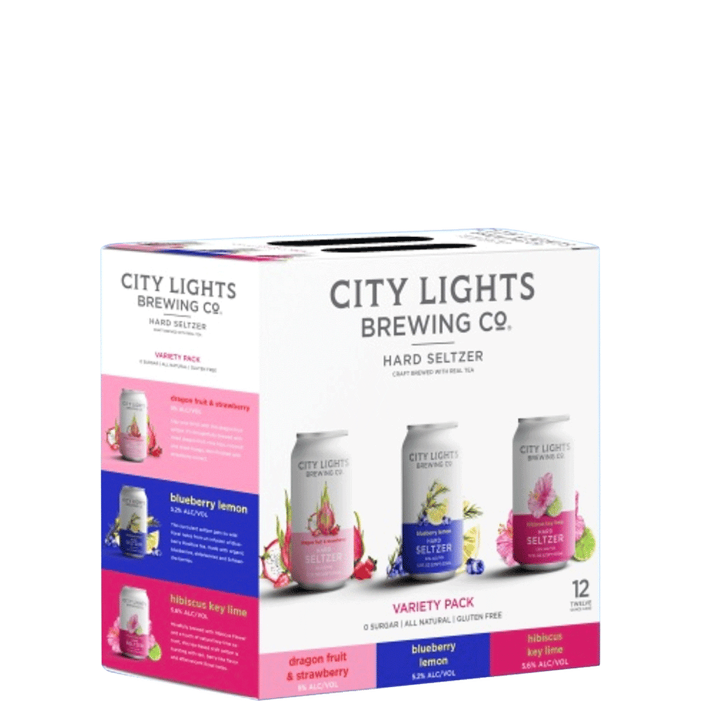 City Lights Hard Seltzer Variety Pack