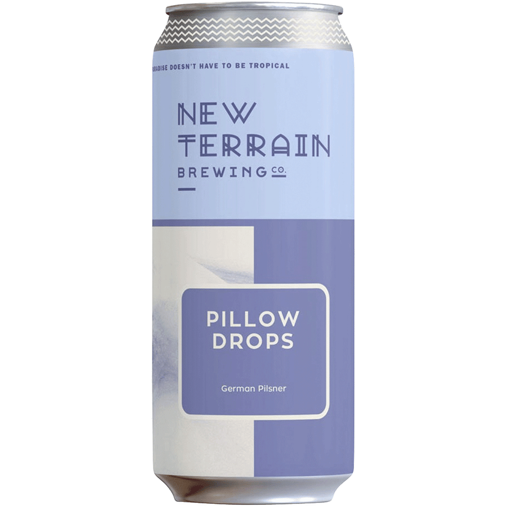 New Terrain Pillow Drops Pilsner