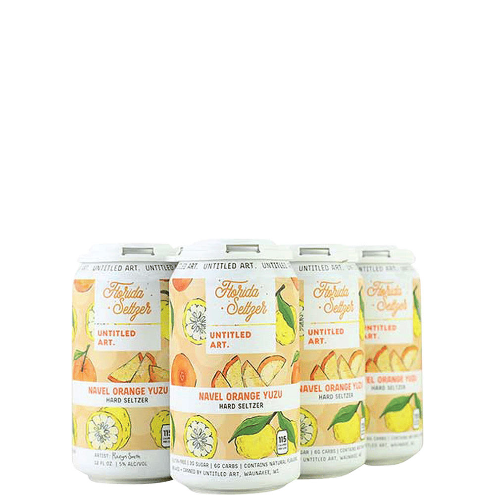 Untitled Art Florida Seltzer Navel Orange Yuzu