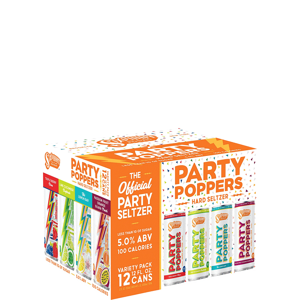SixPoint Party Poppers
