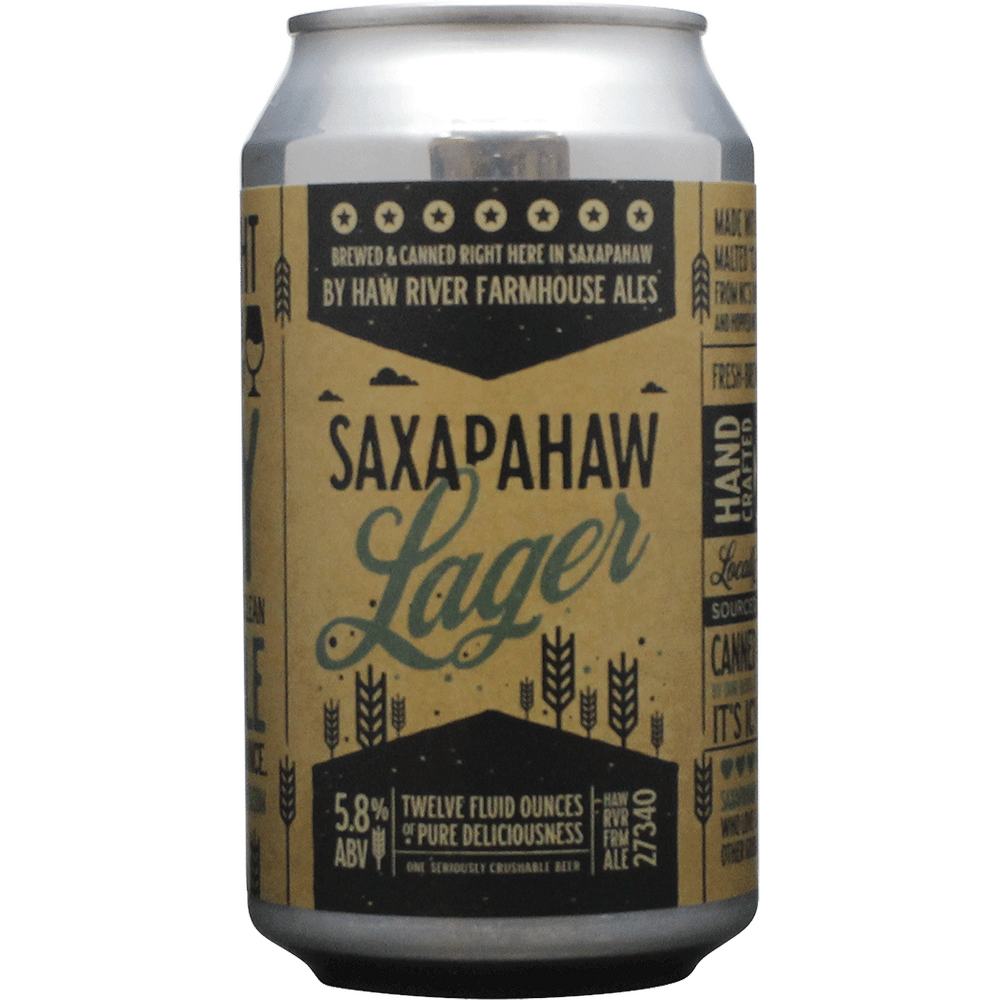 Haw River Saxapahaw Lager