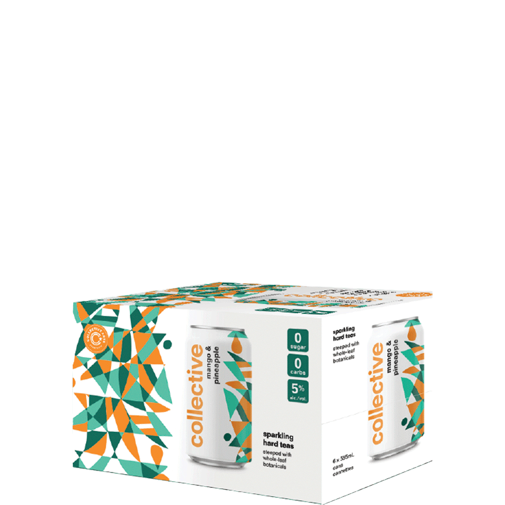 Collective Arts Mango & Pineapple Sparkling Hard Tea