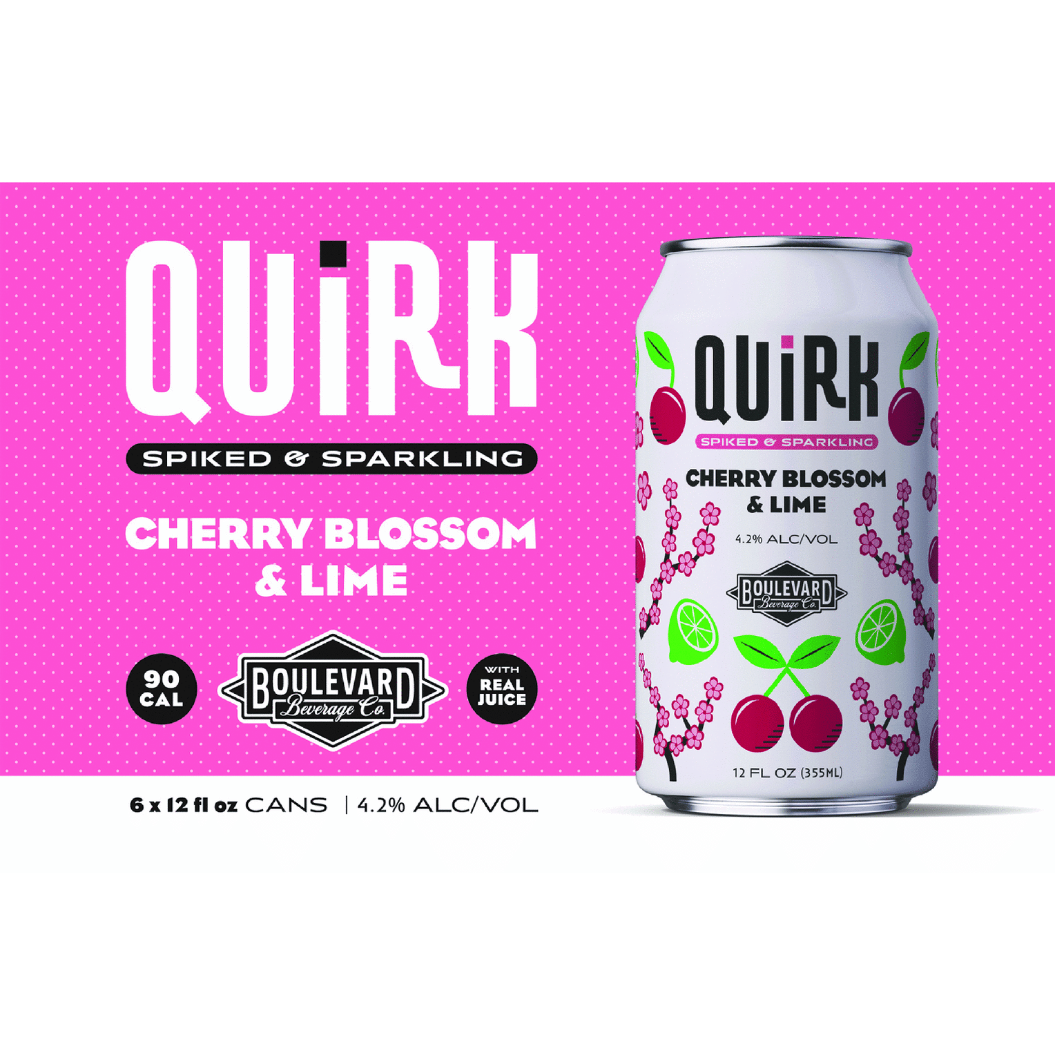 Boulevard Quirk Cherry Blossom & Lime