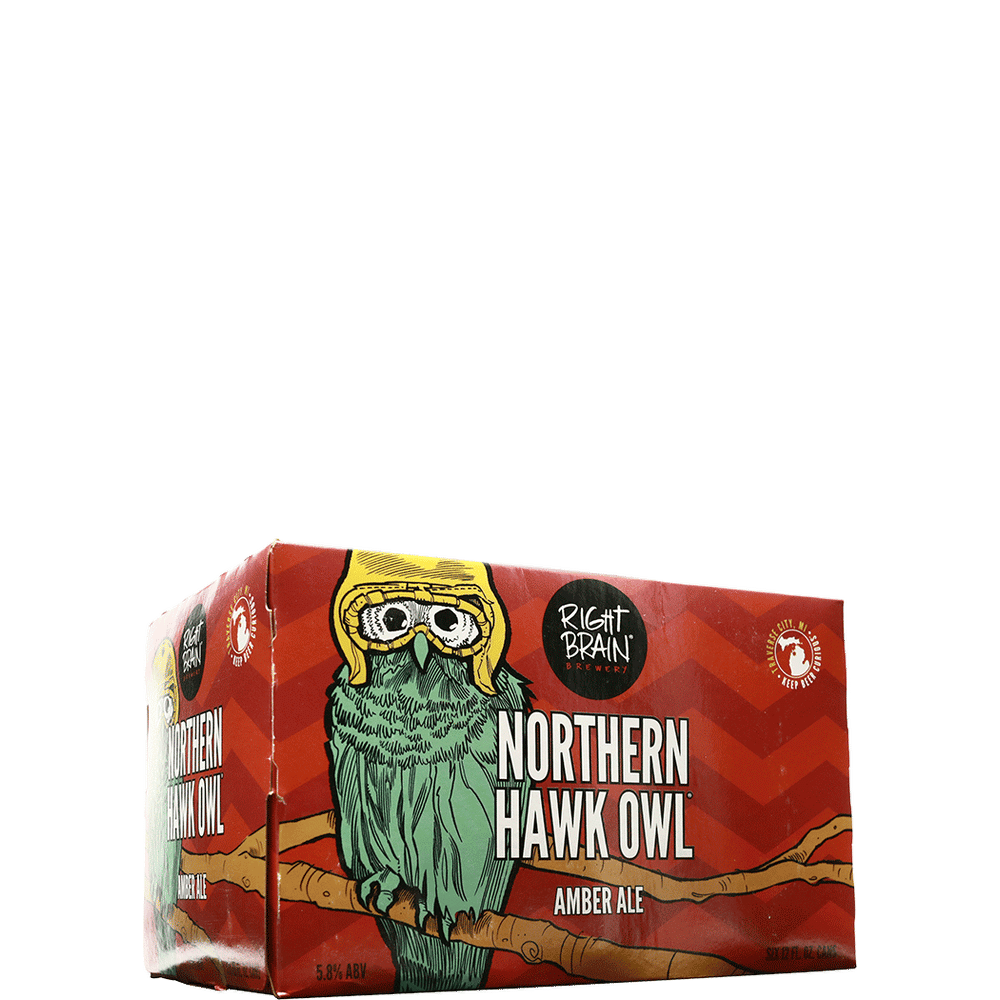 Right Brain Norther Hawk Owl