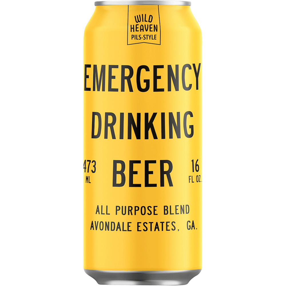 Wild Heaven Emergency Drinking Beer