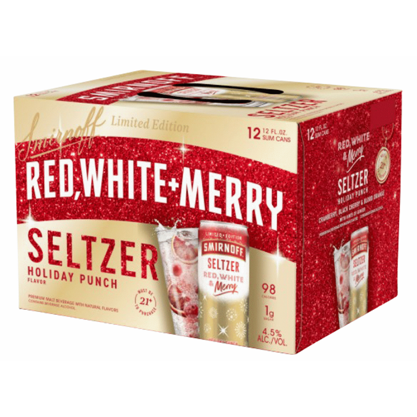 Smirnoff Seltzer Red White & Merry