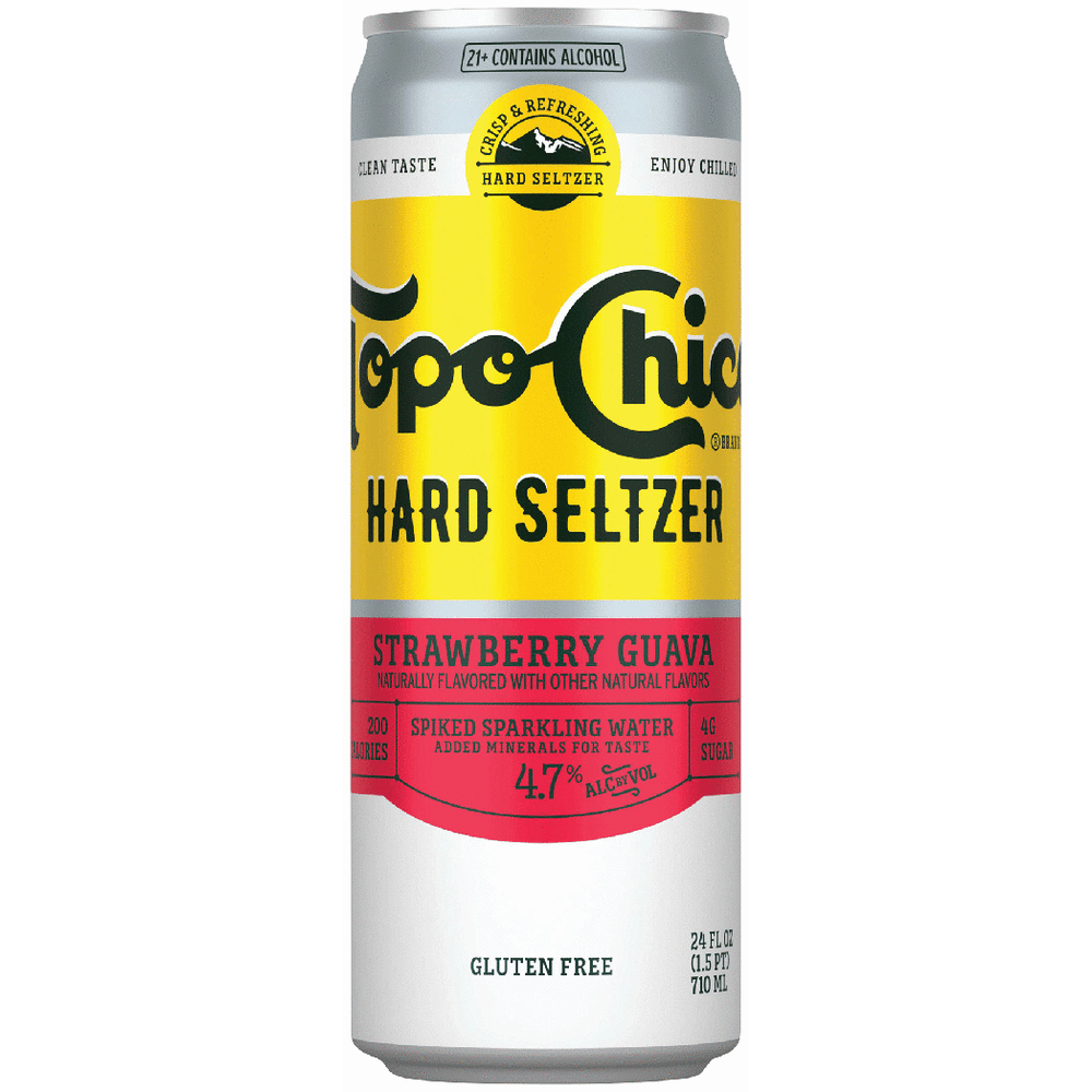 Topo Chico Hard Seltzer Strawberry Guava
