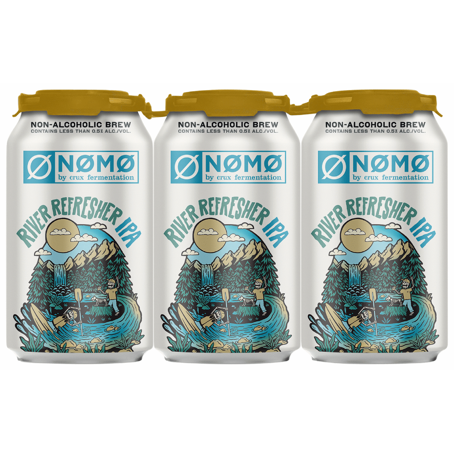 Crux Non-Alcoholic No Mo River Refresher IPA