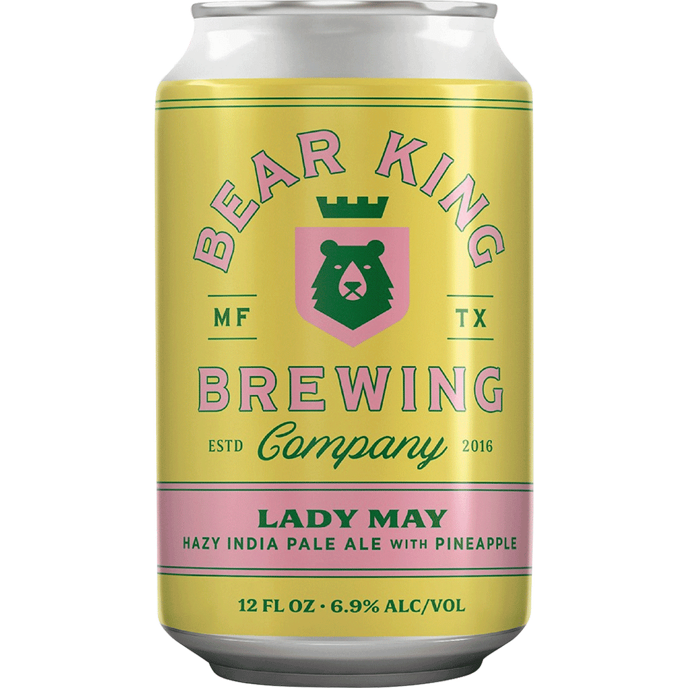 Bear King Lady May Hazy Pineapple IPA