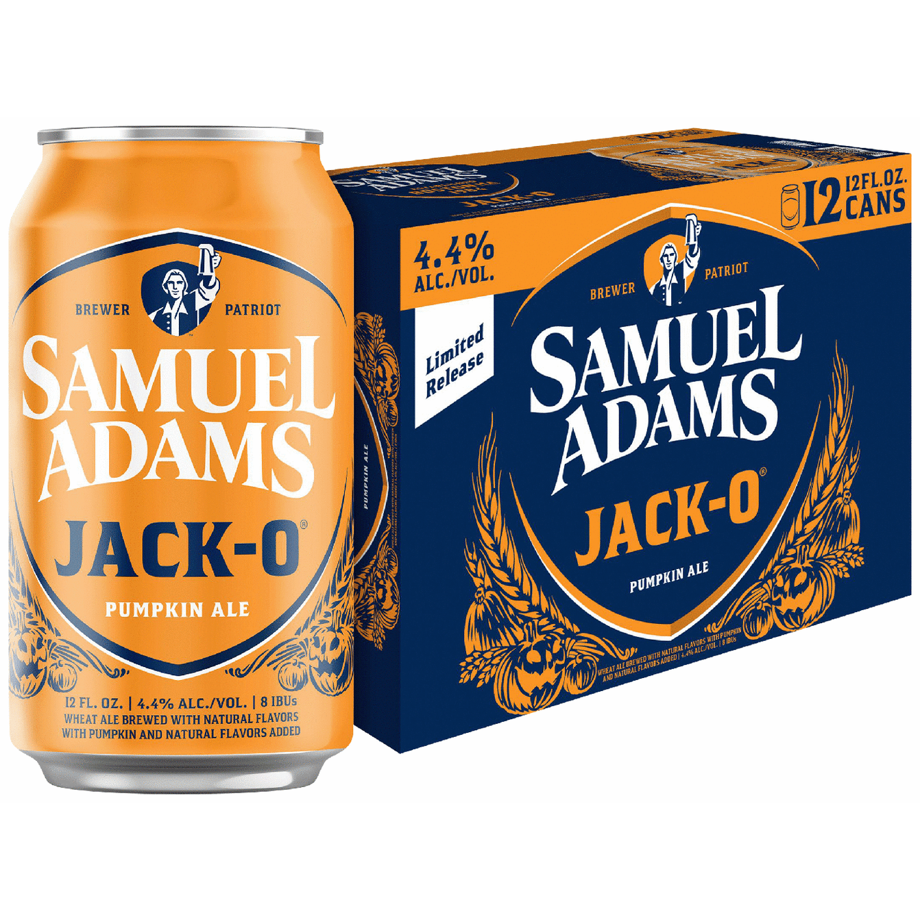 Samuel Adams Jack-O Pumpkin Ale Seasonal Beer