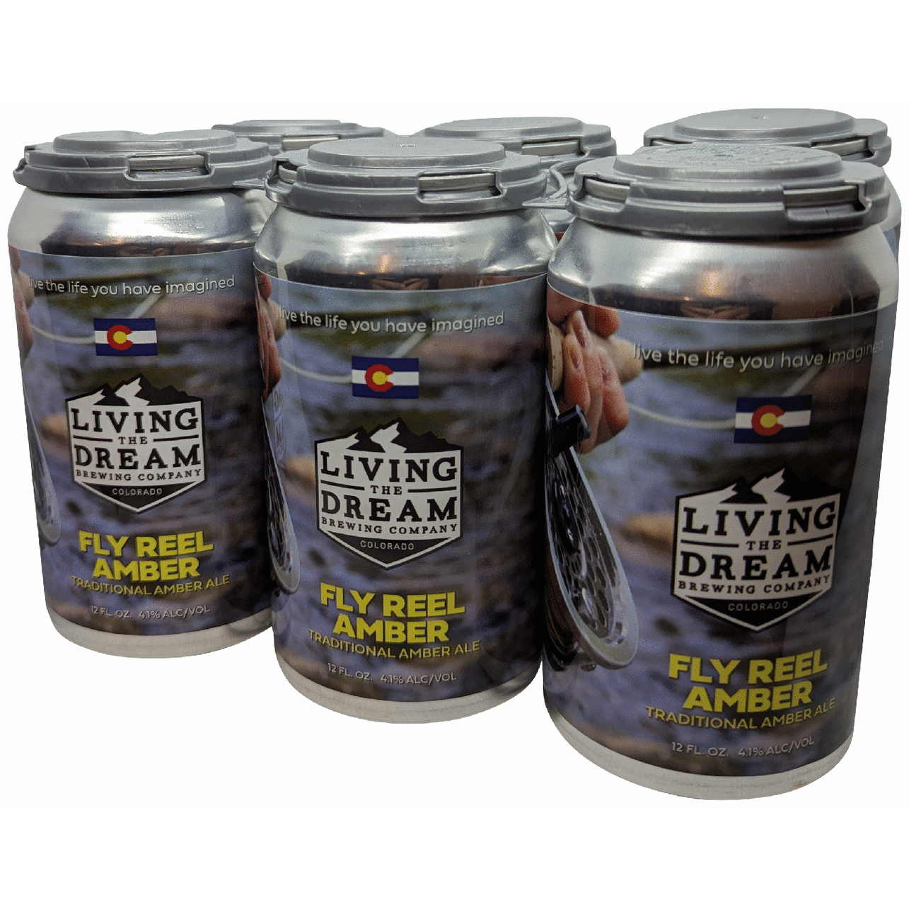 Living The Dream Fly Reel Amber Ale