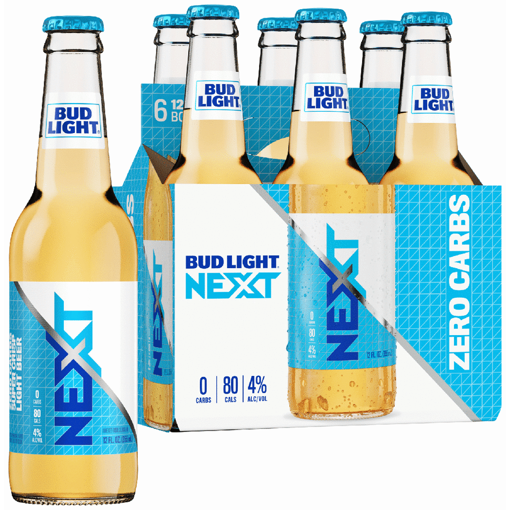 Bud Light NEXT Zero Carbs American Lager Beer