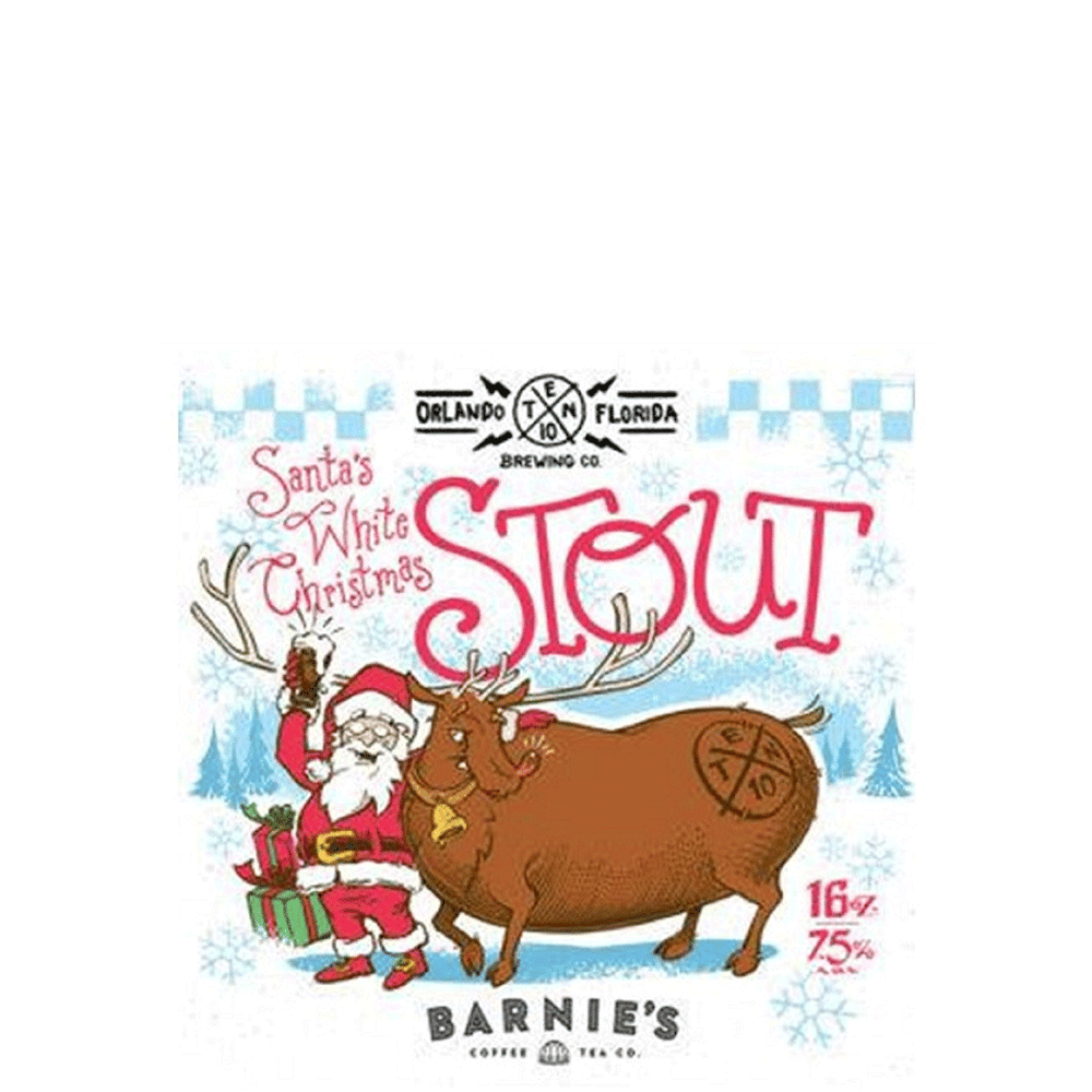 Ten10 Brewing Santa's White Christmas Stout
