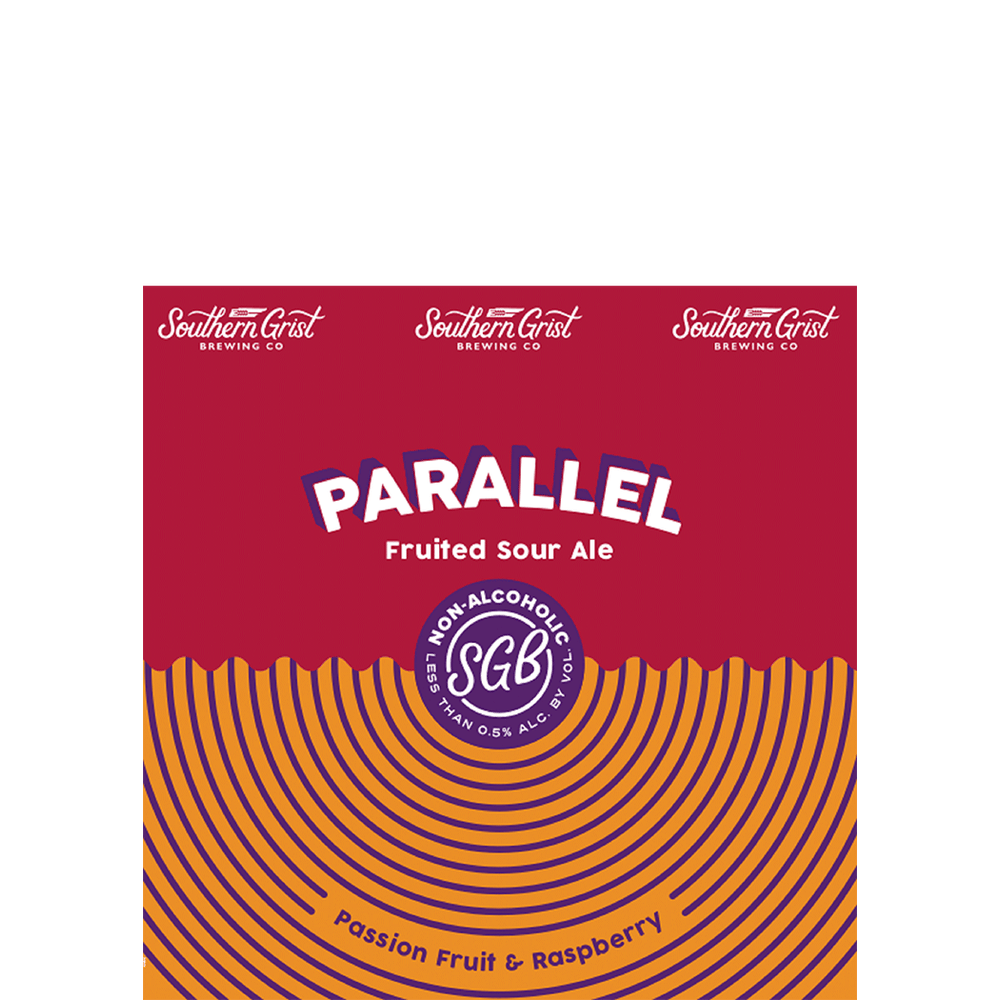 Southern Grist Non-Alcoholic Parallel Raspberry Passion Fruit Sour
