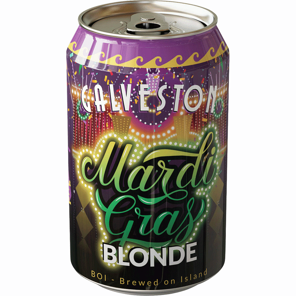 Galveston Island Mardi Gras Blonde