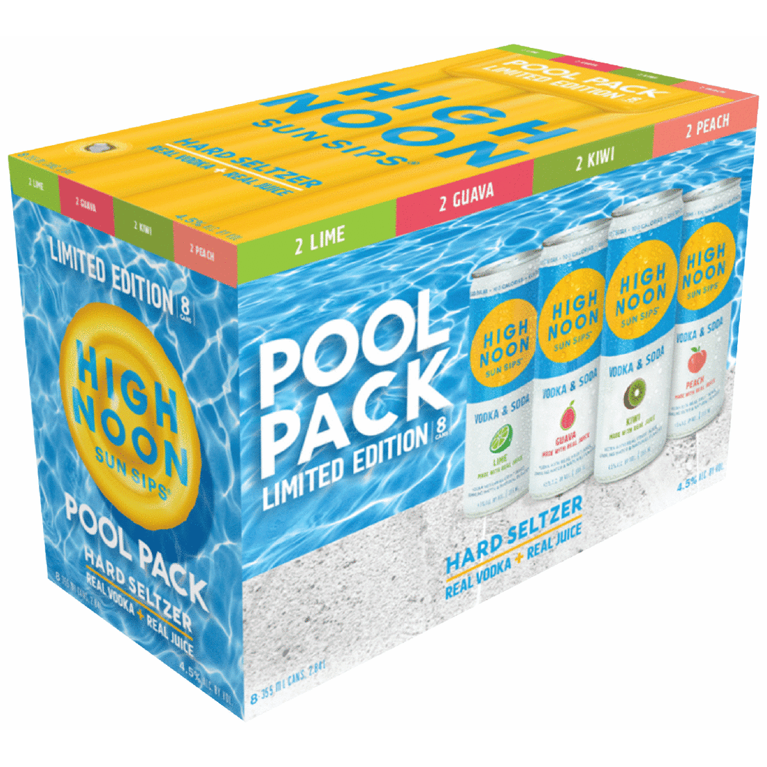 High Noon Hard Seltzer Pool Variety Pack