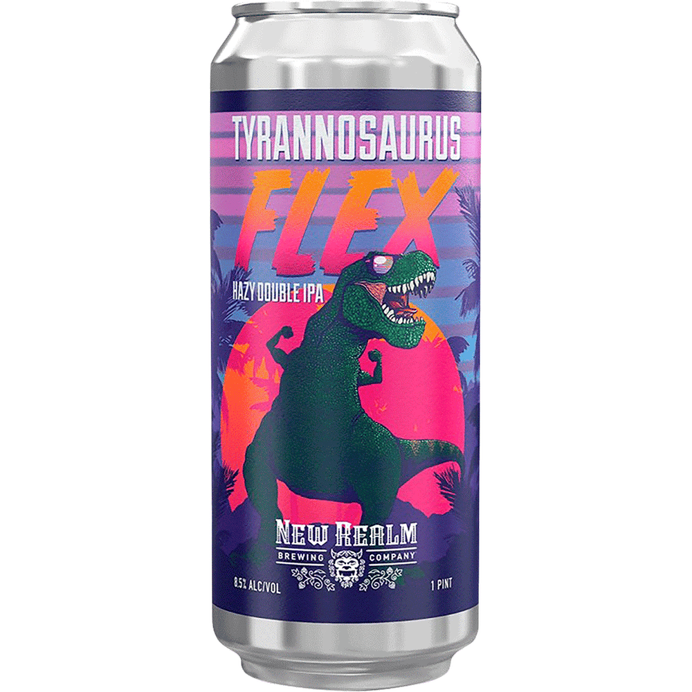 New Realm Tyrannosaurus Flex Hazy DBL IPA