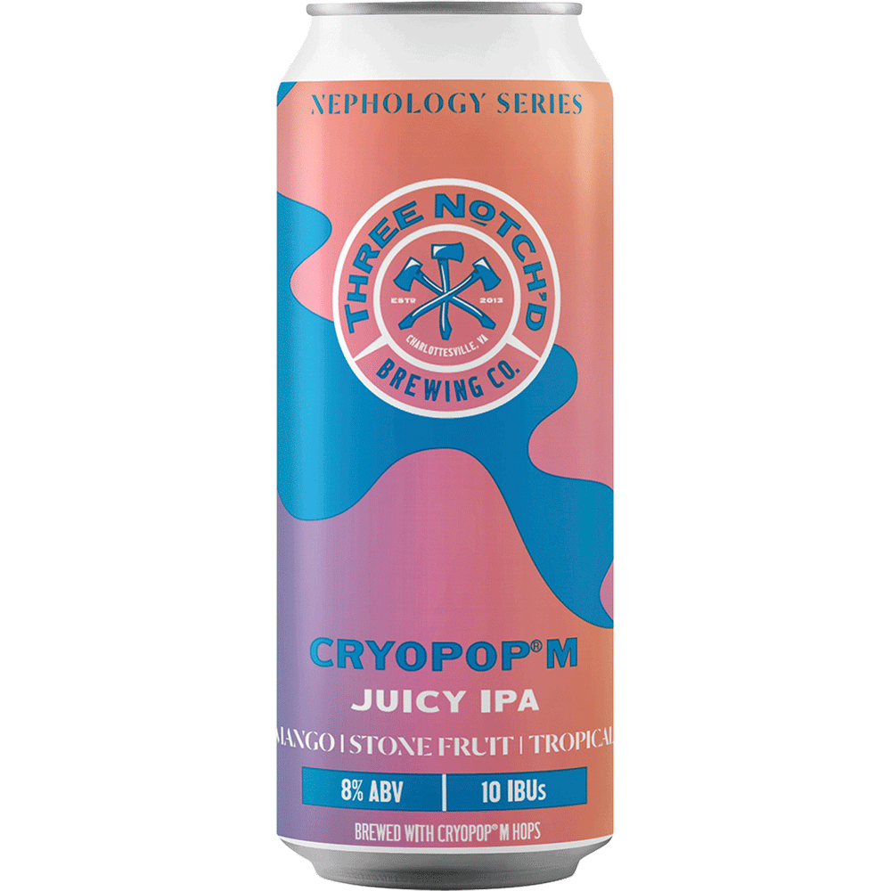 Three Notch'd Nephology Juicy IPA Cryopop M