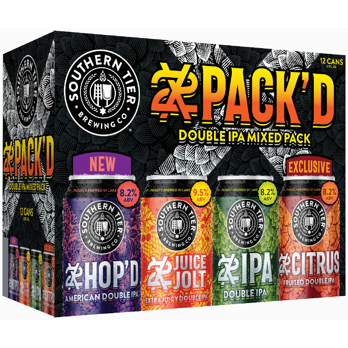 Southern tier 2X PACKD Double IPA Mixed Pack