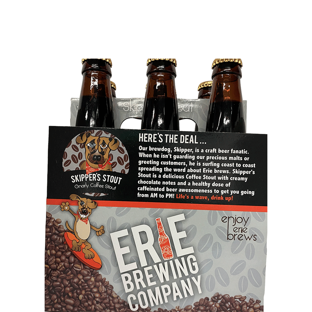 Erie Skippers Stout Gnarly Coffee Stout