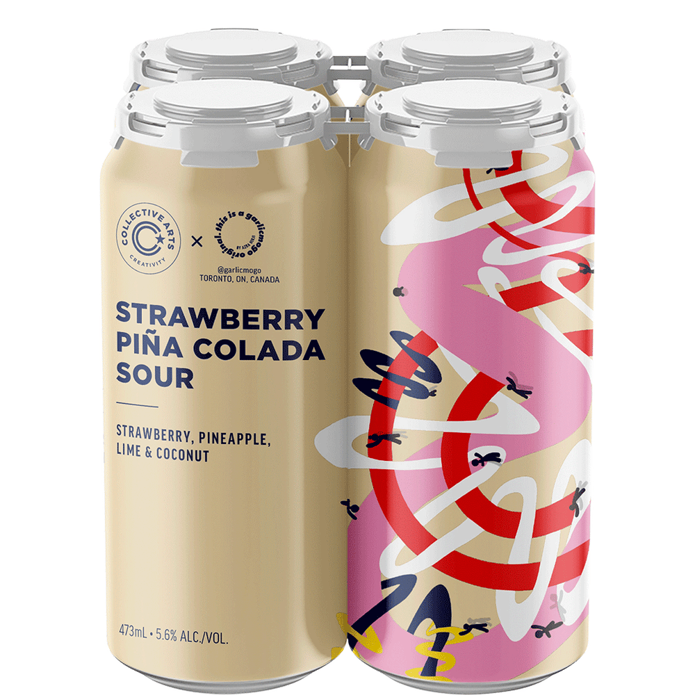 Collective Arts Strawberry Pina Colada Sour