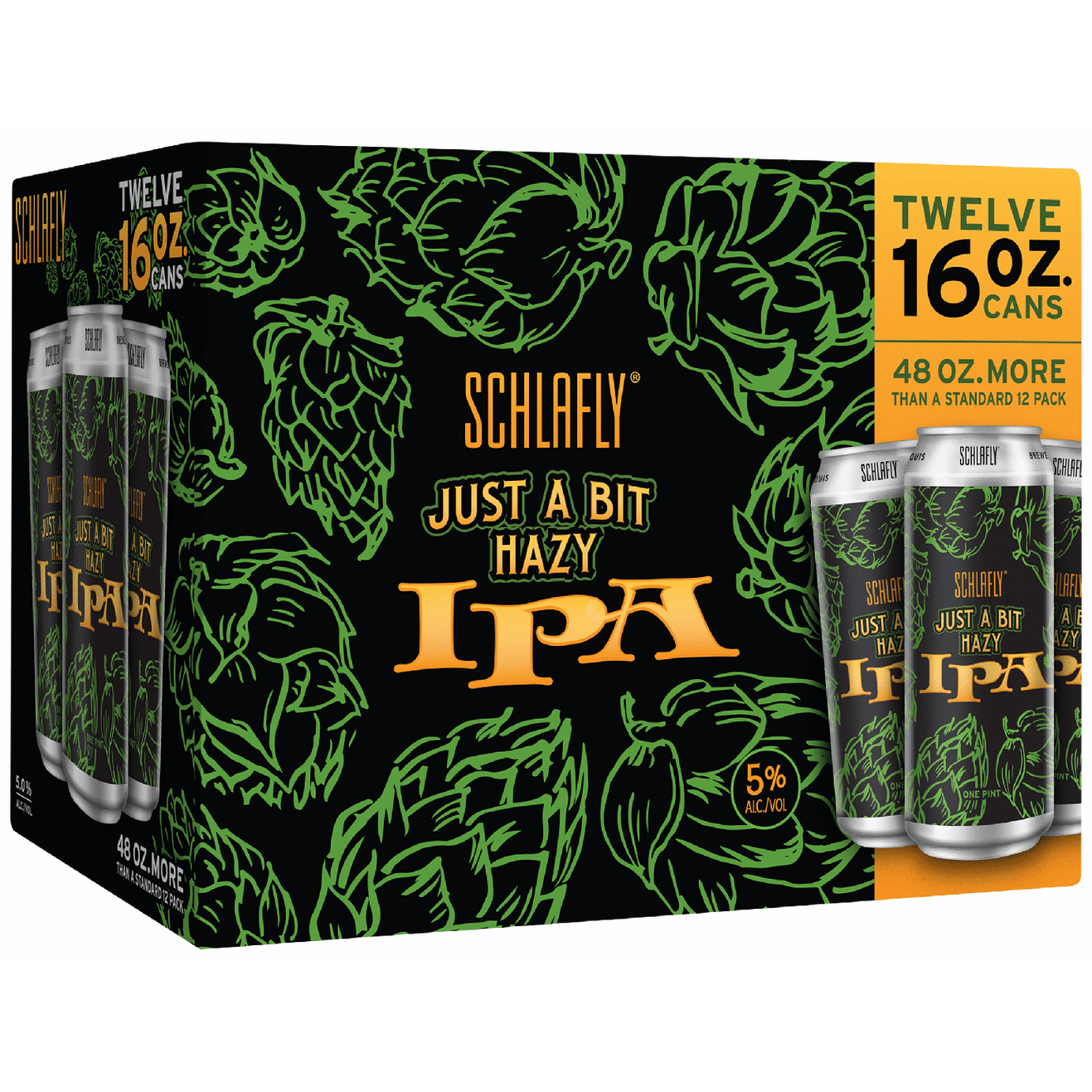 Schlafly Just A Bit Hazy IPA