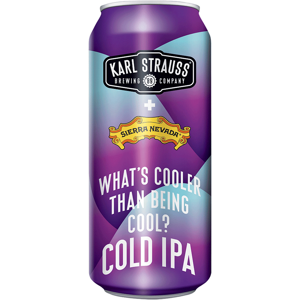 Karl Strauss What's Cooler Than Being Cool? Cold IPA