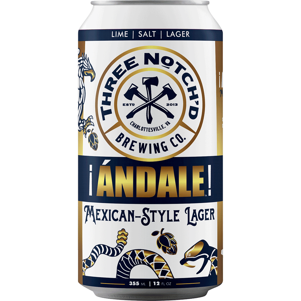 Three Notch'd Andale Mexican Lager