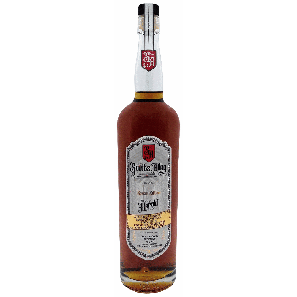 Saints Alley Bourbon The Herald Special Edition