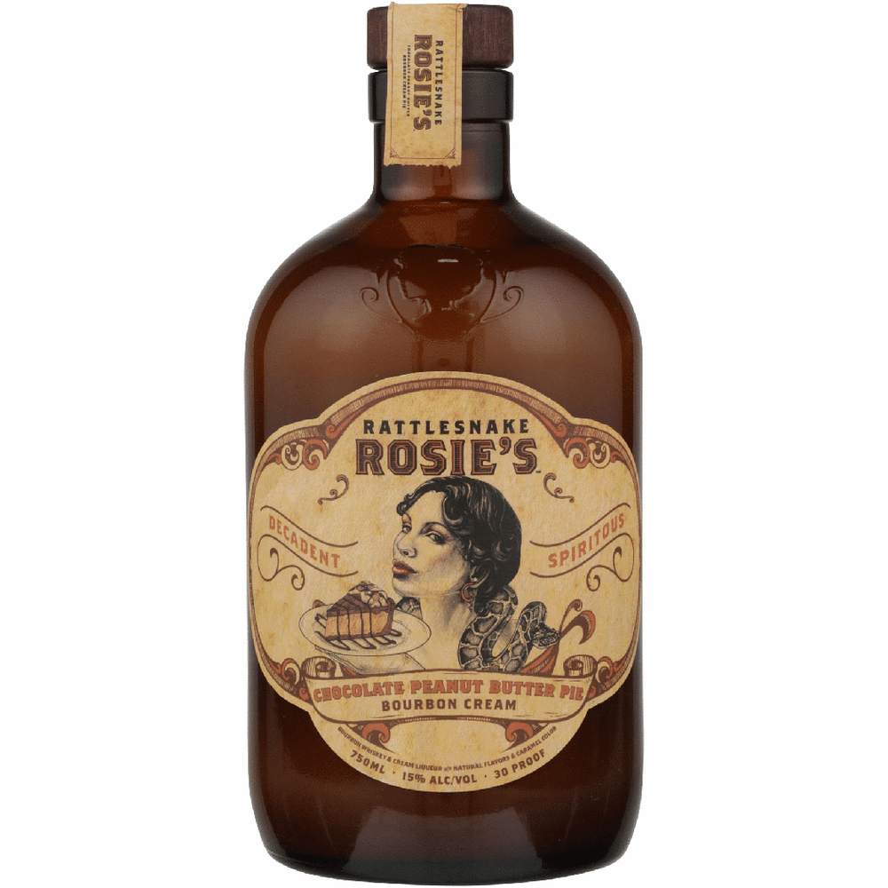 Rattlesnake Rosie's Chocolate Peanut Butter Pie Bourbon Cream
