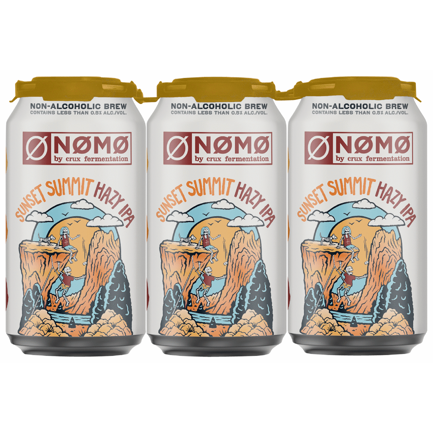 Crux Non-Alcoholic No Mo Sunset Hazy IPA