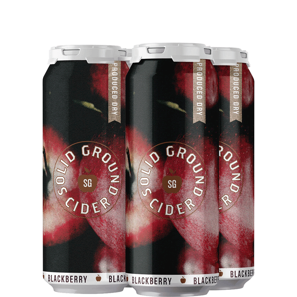 Solid Ground Blackberry Cider