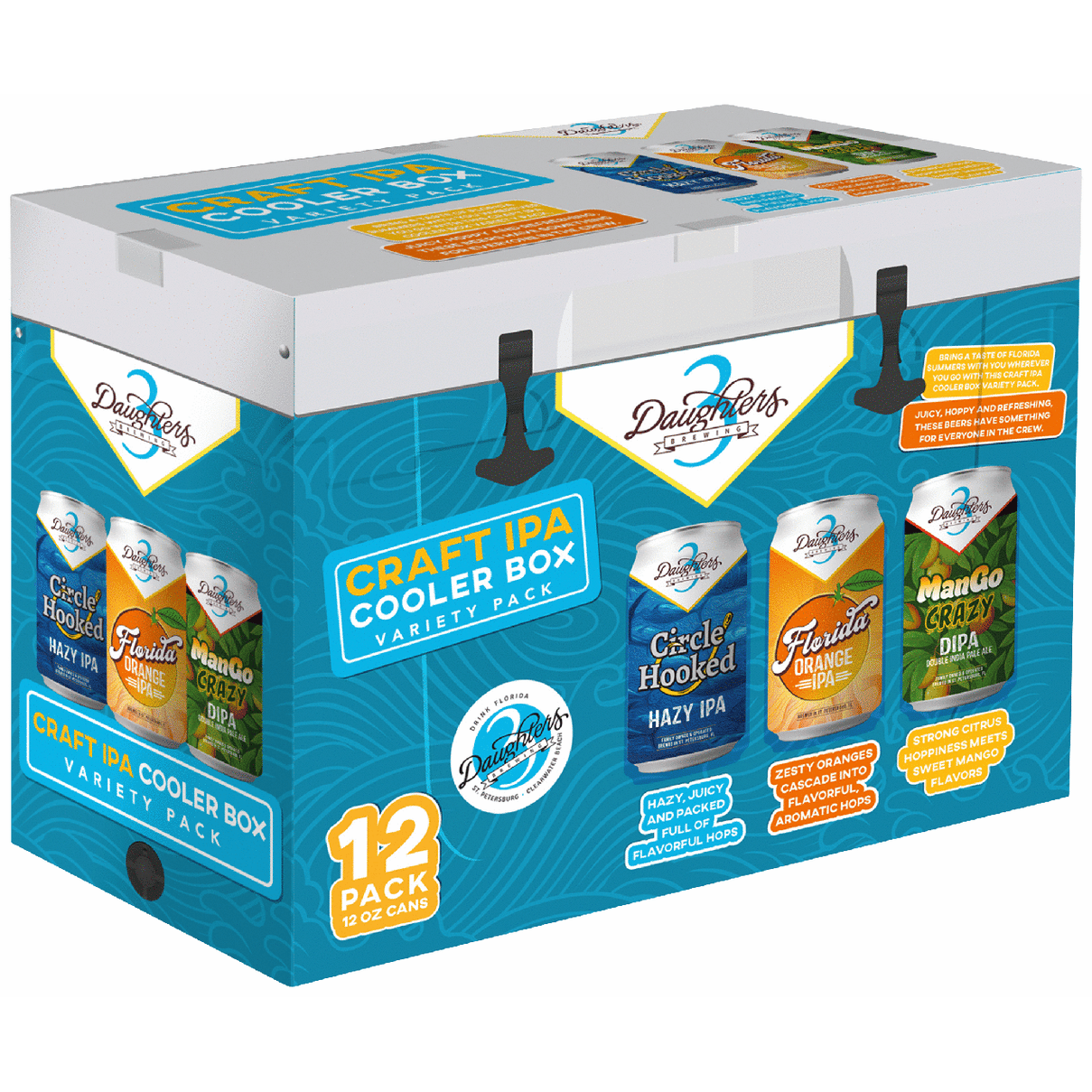 3 Daughters Cooler Box Variety Pack