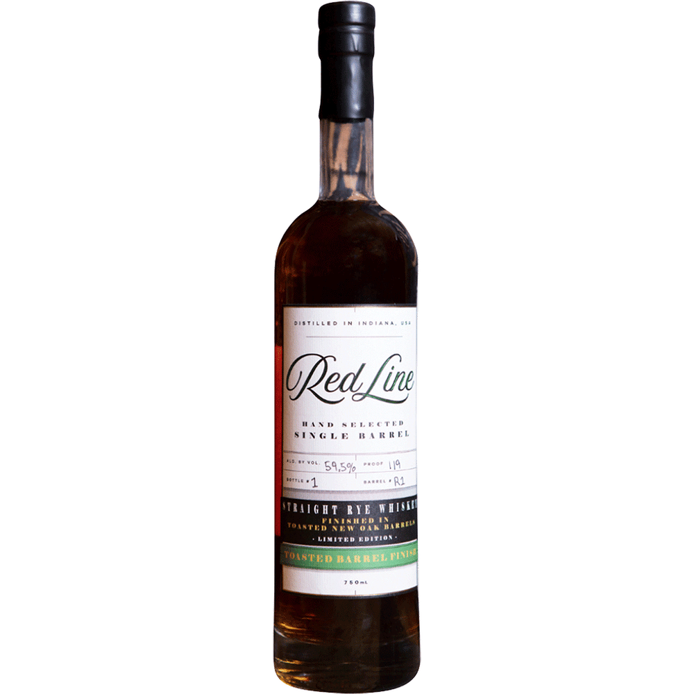 Red Line Toasted Barrel Finished Rye Whiskey